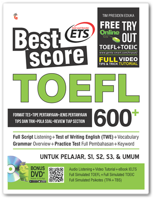 Buku Best Score Toefl
