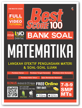Buku Best Score 100: Bank Soal MATEMATIKA SMP 7-8-9