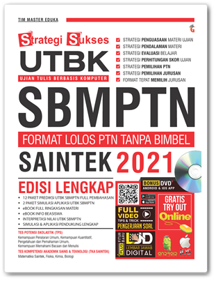 Buku Strategi Sukses UTBK SBMPTN SAINTEK 2021